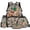 Camo Duck Prints, variant on KEIAHUAN Duck Camo School Backpack Set of 4 Back Pack with Lunch Box Pencil Case Water Bottle Bag Backpacks for School Girls with Adjustable Shoulder Strap Student Bag