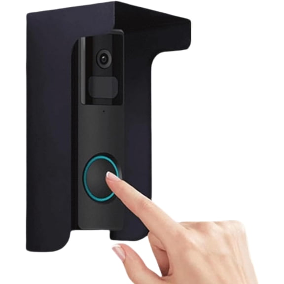 ABPETE doorbell cover,Waterproof Video Doorbell Cover, Anti-Glare Doorbell Rain Cover Durable Camera Doorbell Cover for Video Doorbell, Fingerprint Lock, Camera Doorbell