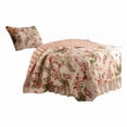 thumbnail image 4 of Juego de sábanas Benzara Albany Atlanta Twin Quilt Butterfly, 4 of 7