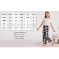 thumbnail image 4 of HiddenValor Big Girls Lightweight Woven Cotton Pajama Lounge Pants with Pockets, 4 of 4
