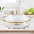 thumbnail image 2 of Spice Rack Vanity Tray Decorative Light Luxury for Dressers Kitchen Cupboard White, 2 of 8
