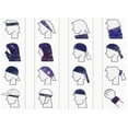 thumbnail image 5 of Neckerchief Bandanna Headband Face bike Mask Sun Shield Neck Gaiter Balaclava (Dino), 5 of 5