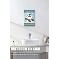 thumbnail image 4 of I Do What I Want,Never Stop Dreaming,Penguin Vintage Tin Sign Penguin Wall Sign Inspirational Quote Sign for Bedroom Living Room Bathroom Metal Sign 5.5x8 Inch, 4 of 7