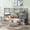 Gray, variant on Harper & Bright Designs Twin Over Twin Stairway Bunk Bed with Storage Shelves, Wooden Twin Size Bunk Bedframe with Three Drawers for Bedroom Dorm, Gray