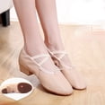 thumbnail image 5 of Zapatos de baile latino de 5CM para mujer, zapatos de salón de Samba Rumba para niñas y mujeres, zapatos de baile de Tango modernos, zapatos de baile cuadrados con tacones, 5 of 5