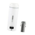 thumbnail image 4 of Taca de viaje de automóviles USB Travel Kettle Fug -Protes Portátiles de agua Botella de agua para acampar viajes de oficina en casa al aire libre, 4 of 9