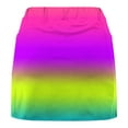 thumbnail image 5 of Cowsor Girls Skort Tummy Control Plus Size Skorts for Women High Waist Athletic Sports Pants Skirt Casual Shorts, 5 of 6