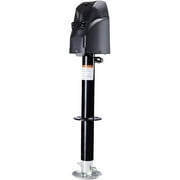 HOTSYSTEM 4000lbs Electric Trailer Power A-Frame Tongue Jack with Drop Leg for RV Camper Traveler, 12V DC, Black