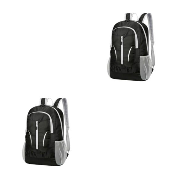 Qarigey deportiva impermeable con amplia aplicación - multifuncional de malla de durabilidad para viajes al aire libre Gris oscuro 2piezas