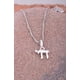 thumbnail image 5 of Collar con Dije de Dije de Plata de Ley con Letras Hebreas de Judío, 5 of 6