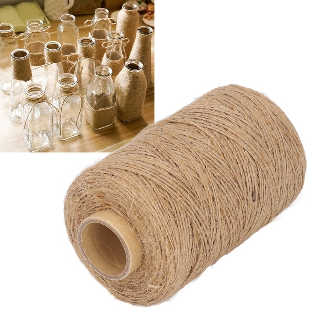 Cuerda De Yute, Cuerda De Yute Artesanal, 300 M De Longitud, Fácil Corte, 1 Hebra, Alta Resistencia, Duradera Para Bricolaje