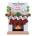 thumbnail image 2 of Maxora Customize Christmas Ornament for Family 4 Fireplace Stockings Christmas Tree Decoration, 2 of 8