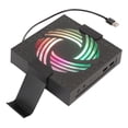 thumbnail image 2 of Game Console Cooling Fan Professional Efficient Low Noise 3 Levels Speed RGB Cooling Fan for Xbox Series X with Dust Cover Filter Case, 2 of 5