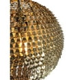thumbnail image 3 of EQLight EQ21-P-GD06 Mactzil 1-Light Satin Brass Globe Pendant, 3 of 5