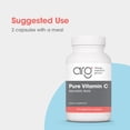 thumbnail image 3 of ARG Pure Vitamin C - 2 g Ascorbic Acid - Antioxidant & Immune System Support - Unbuffered Supplement - Hypoallergenic - 50 Servings - 100 Capsules, 3 of 6