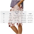 thumbnail image 3 of Uaswgudfs Women's Floral Printed Bermuda Shorts - Loose Fit Side Slit with Pockets Casual Summer Shorts, 3 of 5