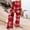 Red, variant on RKSTN Womens Pants High Waisted Casual Pants Print Color Block Versatile Summer Loose Straight Leg Lounge Pants with Pockets
