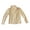 Khaki, variant on Mote Women's Lightweight Soft Faux Suede Zip Up Drape Jacket (Dusty Blush, S)