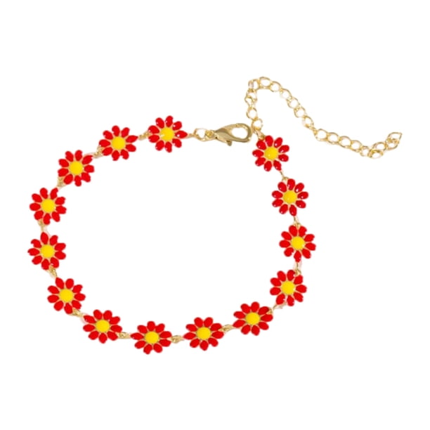 Pulsera de colores lindos para las mujeres pulseras delicadas con cadena ajustable joyería delicada para ella