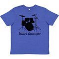 thumbnail image 3 of Inktastic Future Drummer Youth T-Shirt, 3 of 5