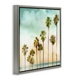 thumbnail image 3 of Stupell Industries Tropical Beach Palm Trees Nature Photography Gray Floater Framed Canvas Art Print Wall Art, 25 x 25, 3 of 9