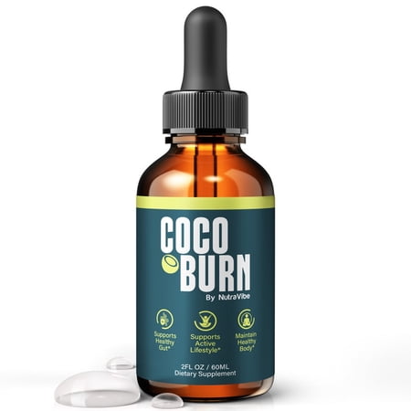 Coco Burn – Natural Daily Liquid Formula Designed to Align with Fitness Goals, Support an Active Lifestyle & Body Balance | Just a Few Drops for a Fit-Focused Routine (30 Servings)