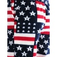 thumbnail image 6 of Ma Croix Mens Flag Camo Pattern Fuzzy Pajama Pants Fleece Brushed Sweatpants Sherpa Sleepwear, 6 of 8