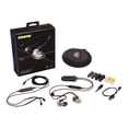 thumbnail image 1 of Shure SE425 Sound Isolating - Earphones with mic - in-ear - Bluetooth - wireless, wired - 3.5 mm jack - noise isolating - silver, 1 of 2