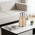 thumbnail image 5 of Klon 1 Pcs Thermal Coffee Carafe Stainless Steel Insulated Coffee Carafe Elegant Design Double Walled Vacuum Flask For Water And Coffee, 5 of 5