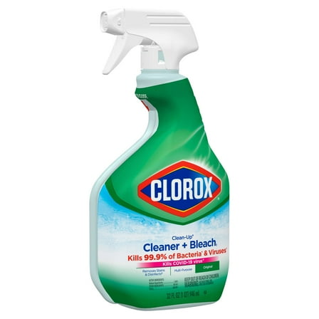 Clorox Clean-Up All Purpose Cleaner with Bleach, Spray Bottle, Original, 32 Oz.