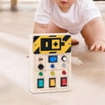 thumbnail image 3 of LED Switch Busy Board Early Educional Toy Learning Activities Sensory Board, 3 of 8