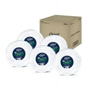 Chinet Crystal Clear Plastic Dinner Plate, 10 100 Ct.