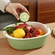 thumbnail image 5 of Kitchen Organizer Basket Food Safe Plastic Drainer Space Saving Storage Container For Vegetables Utensils Sturdy Easy Clean Multi Purpose Use, 5 of 5