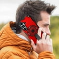 thumbnail image 6 of Magnetic Case for Samsung Galaxy S25, Support Wireless Charging, Rugged Durable Phone Case with Built-in Kickstand, Anti-Slip Cover Military Grade Drop Protection Case for Samsung Galaxy S25, Red, 6 of 7