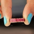 thumbnail image 4 of Baguette Ruby Eternity Band Ring, July Birthstone Ring, Pink Gemstone Ring, Handmade Jewelry, Minimalist Jewelry, Gift For Her, 4 of 5