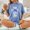 Blue, variant on He Is Risen Easter T-Shirt, Blue Chinoiserie Jesus Shirt, Cross Christian Easter Tee, Coquette Bow Faith Shirt, Elegant Easter T-Shirt