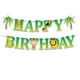 thumbnail image 4 of KAKOWELY Banderines de feliz cumpleaños con dibujos de animales de la selva y el bosque, banderines decorativos de papel, suministros para fiestas, 4 of 4