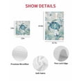 thumbnail image 7 of Underwater Turtle Kitchen Dish Towels for Drying Dishes Set of 2, Coastal Coral Starfish Summer Ocean Reefs Waffle Weave Microfiber Hand Tea Bathroom Towels Quick Dry & Absorbent Towel 15.7x23.6, 7 of 7