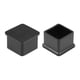 thumbnail image 1 of Tapas de muebles de goma, cubiertas cuadradas de 30 mm x 30 mm para patas de mesas y sillas, 8 piezas, 1 of 6