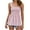 Pink-05, variant on Mittory Womens Tank Tops Fashion Summer Sleeveless Smocked Blouses Square Neck Sleeveless Shirts Babydoll Shirt