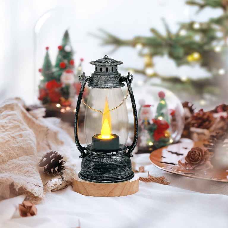 AuroraX Vintage Candles Lights Up Flameless Battery Fake Halloween