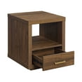 Better Homes & Gardens Steele End Table, Walnut Finish