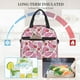 thumbnail image 4 of Disketp Strawberry Popsicle Lonchera Térmica para Mujer y Hombre, Bolsa de Almuerzo Reutilizable e Impermeable para Trabajo, Viajes y Picnic, 4 of 7