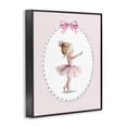 thumbnail image 2 of Stupell Industries Shabby Chic Blush Pink Ballerina Black Framed Giclee Art, 11 x 14, by Christine Simpson Art, 2 of 8