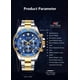 thumbnail image 5 of Reloj de cuarzo de lujo para hombre de la marca TEVISE T823, reloj deportivo de acero inoxidable, 5 of 8