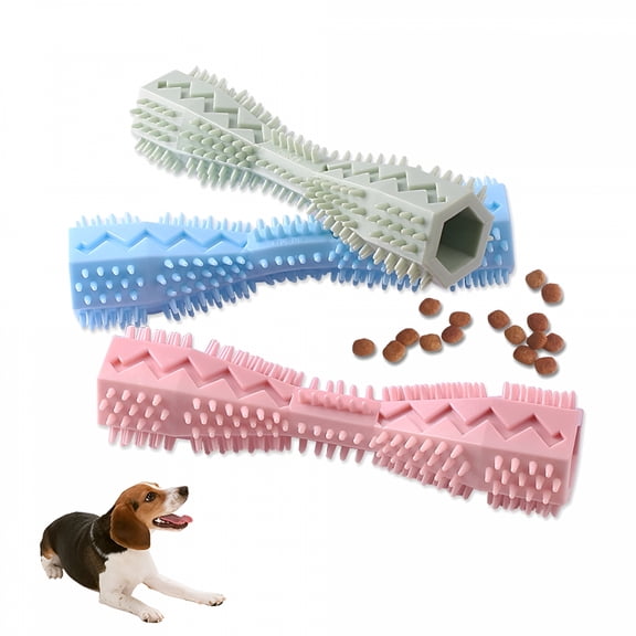 BESTSKY Dog Teething Chew Toys Puppy Toothbrush Teeth Clean Toys for Puppies Small Dogs, 2 Pack