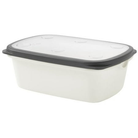 IKEA Food container, white, gray 228.112011.382