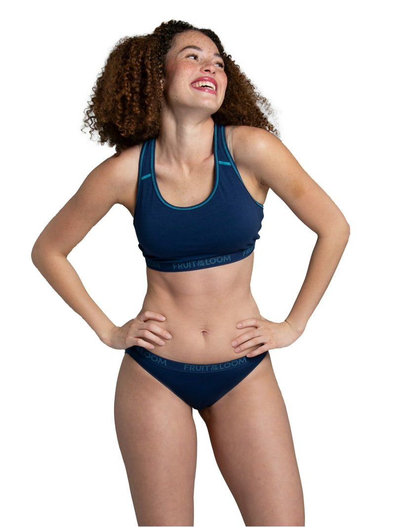 Fruit of the Loom Women's Energize Collection Cotton Stretch