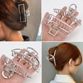 thumbnail image 3 of US 5-10 Pack Metal Jumbo Hair Claw Clip Large Strong Hold for Thick Hair Nonslip, 3 of 3