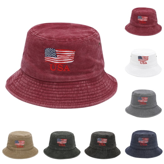 Helii Cotton Bucket Hat Packable Sun Hat – Unisex Summer Travel Beach Fisherman Hat for Men Women Outdoor Fishing Hiking Cowboy Hat Trucker Hat